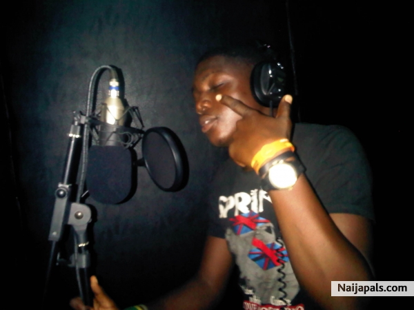 vocal tinx...voicing my new single ' ' YAWA Lover' ' - click for next photo