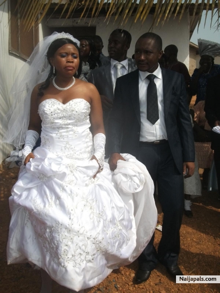 On our wedding Day. March 17, 2012 - click for next photo