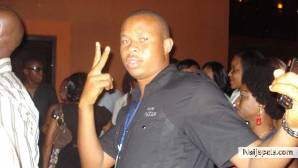 One of the organizers of Funky Birthday - click for next photo