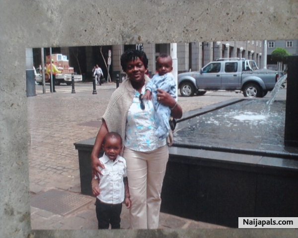 oby,and her nephews in South -Africa - click for next photo