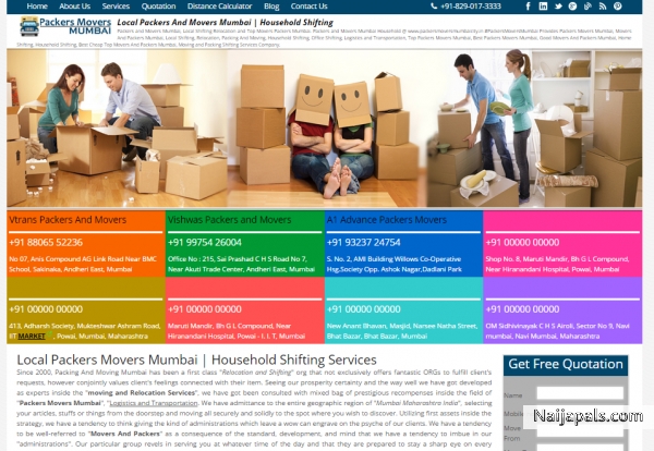 We Provide Best Packers And Movers Mumbai List for Get Free Best Quotes, Compare Charges, Save Money And Time, Household Shifting Services @ PackersMoversMumbaicity.in - click for next photo