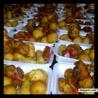 you can contact me for your delicious small chop&chapman for any of your event. - click for next photo