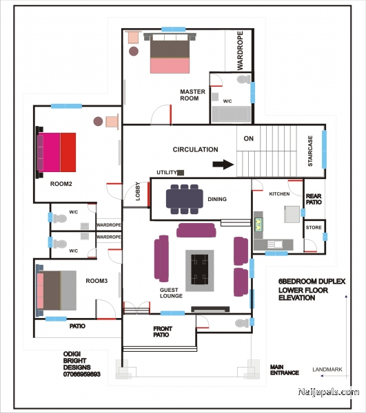 floor elevation - click for next photo
