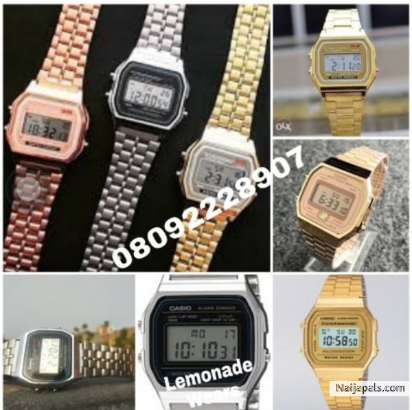 Hello fam😃 Get any type of your favorite Casio watch⌚ from Lemonade store@7k only (the real deal right😉) *Delivery available nationwide* Contact Lemonade via https://api.whatsapp.com/send?phone=2348092228907 - click for next photo