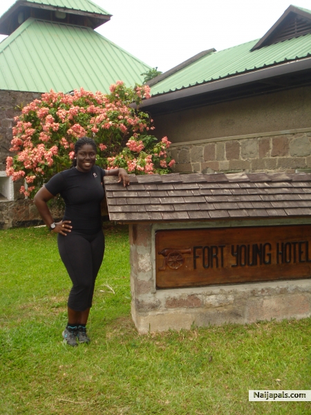 Fort young hotel in Dominica Island. - click for next photo