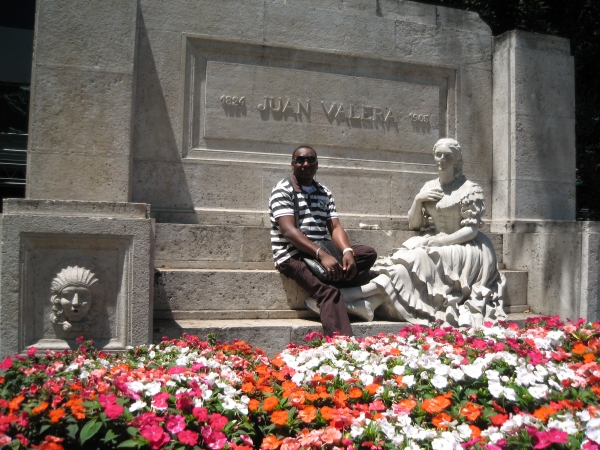 Beside Plaza Colon, Madrid - click for next photo