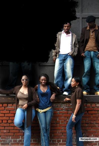 Me and my friends inside the school campus - click for next photo