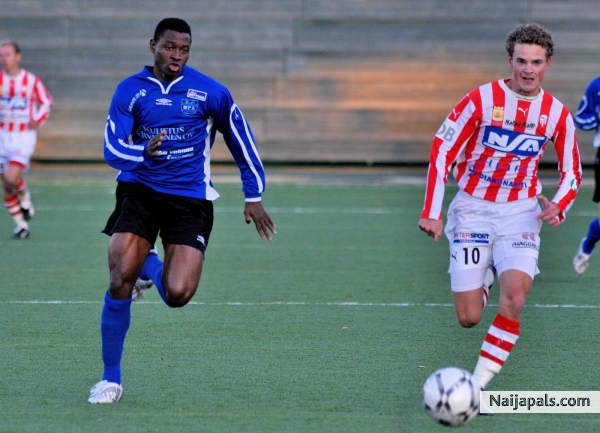 in action on the pitch - click for next photo