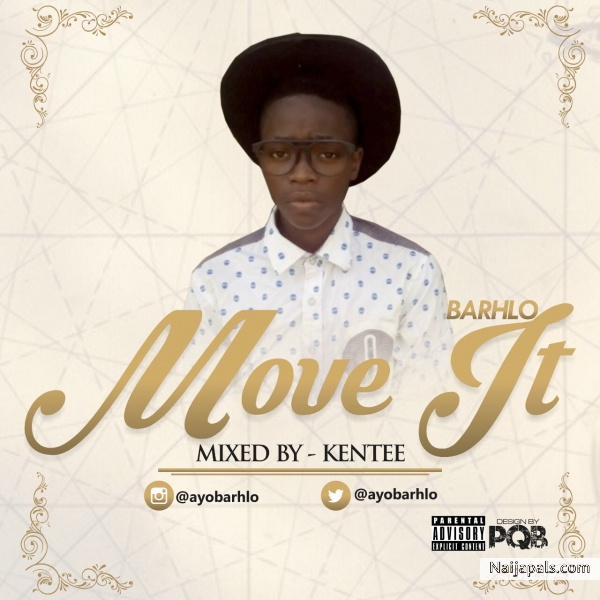 Barhlo unveil the artwork of his hit single titled Move It - click for next photo