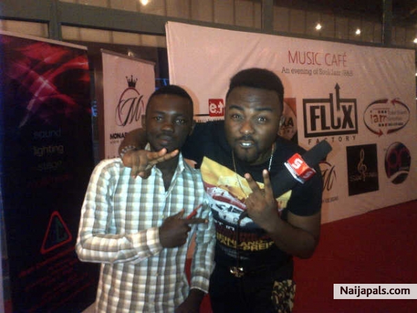 Vj Adams n I @ Transcorp Hilton, Abuja. - click for next photo