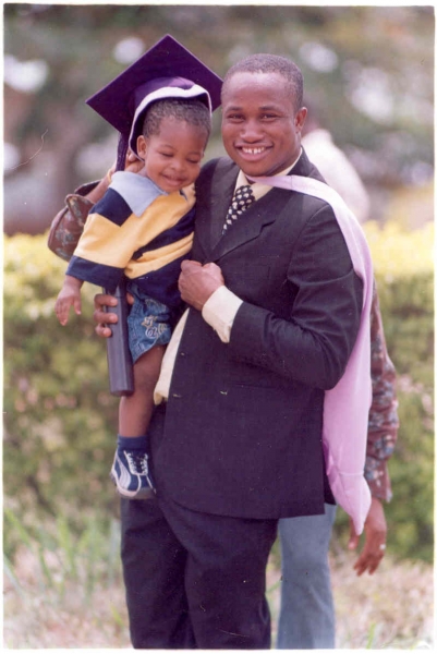 I and my Little Nephew Dave. - click for next photo