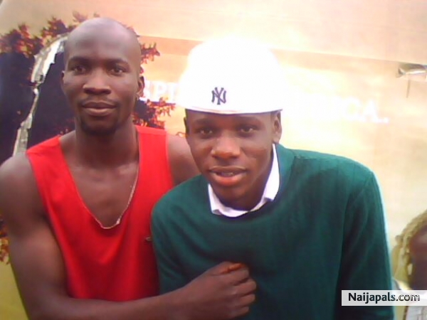 me nd my friend - click for next photo