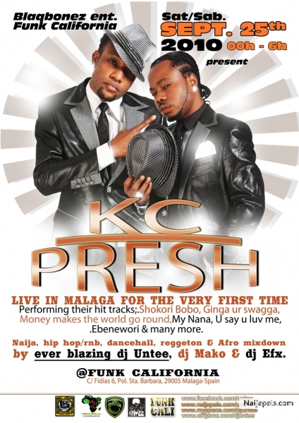 KC PRESH IN MALAGA CITY ( SPAIN ) - click for next photo
