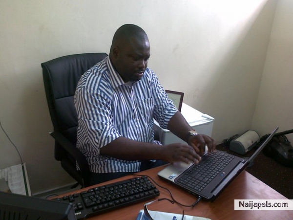 me in my office - click for next photo