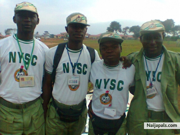 NYSC camp orientation exercise. - click for next photo