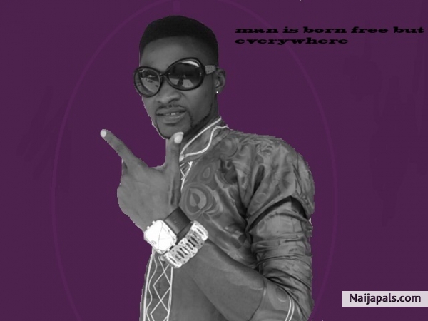 Man is born free but everywhere he lives is in chain. - click for next photo