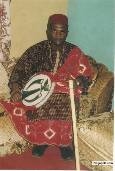 PRINCE CHIVIC ON HIS CORONATION DAY AS THE CROWN PRINCE. - click for next photo