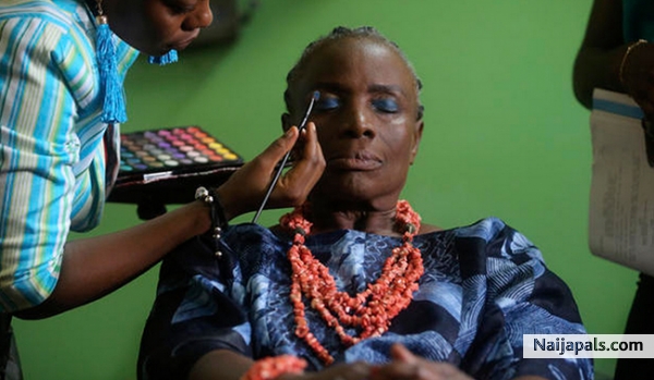 High Fashion Profile Marketing with The Green. ]].. she is celebrating her Nollywood aniversary.[[ - click for next photo