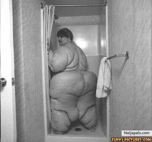 This shower needs to be rebuilt - click for next photo