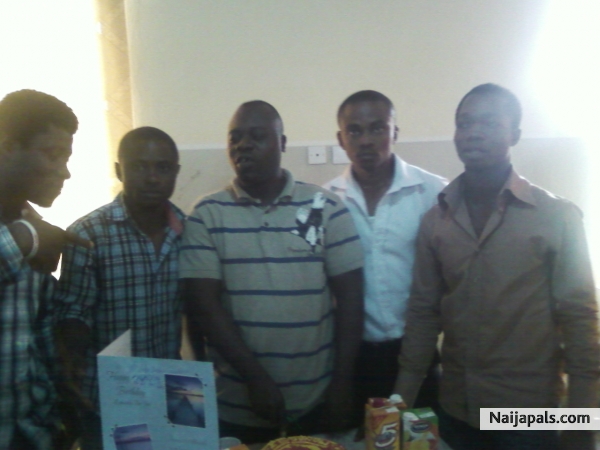 me and my staff - click for next photo