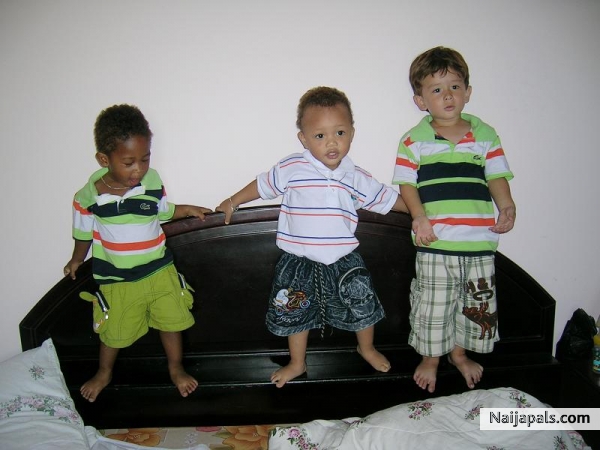 this are biafran/thai children living in bangkok thailand - click for next photo