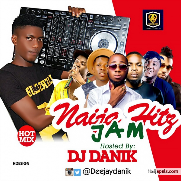 DJ Danik Naija Hitz Jamz Mixtape cover - click for next photo