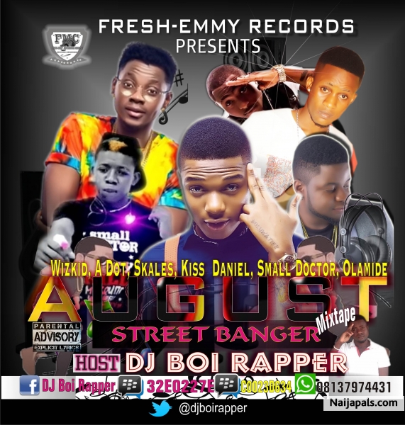 DJ Boi Rapper August street banger art album - click for next photo