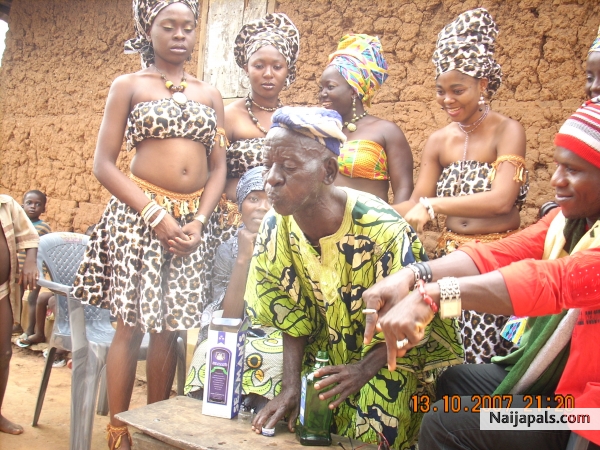 Elders blessing - click for next photo