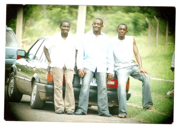 me(left) & ma homies - click for next photo
