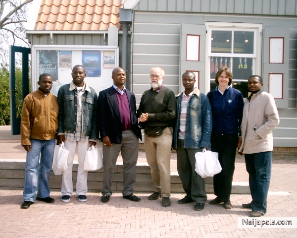me & colleagues - click for next photo