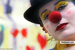 sad clown - click for next photo
