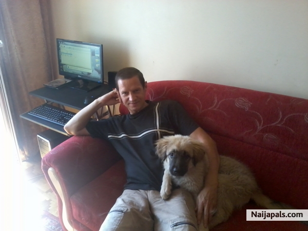 with dog - click for next photo