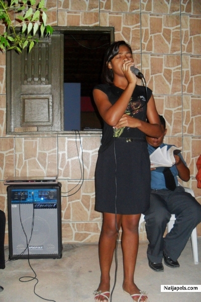 singing for my birthday after my birthday - click for next photo