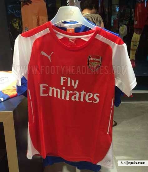 arsenal new kits - click for next photo