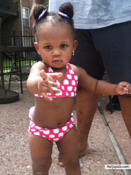 My Grandchild Tamia. - click for next photo