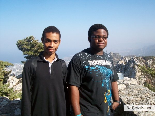 me and a friend of mine. - click for next photo