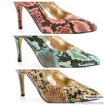 Snake prints court shoes, available in 3 colours- Pls call 08035721823/08182723515 or P I N G!!! 23B0A298 - click for next photo
