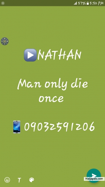 Man only die once
