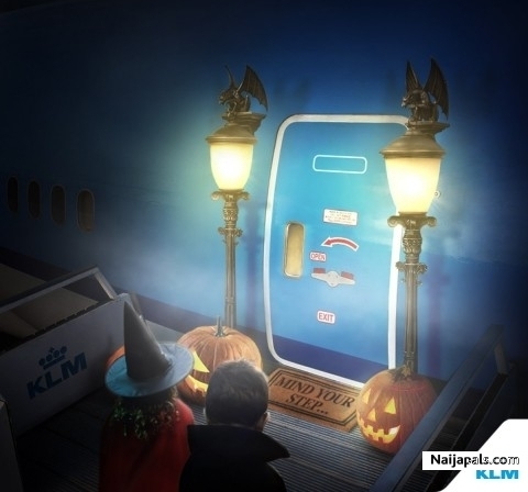 to celebrate halloween KLM Owner become 8yrs again. (trick or treat) mary - click for next photo