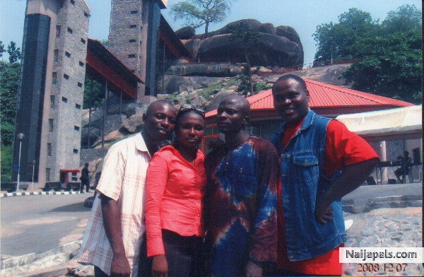 At the Olumo Rock - click for next photo
