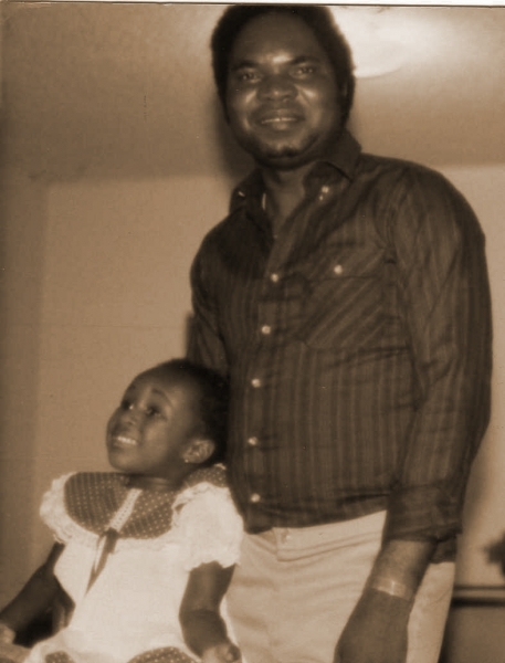 Uncle Chika and me - click for next photo