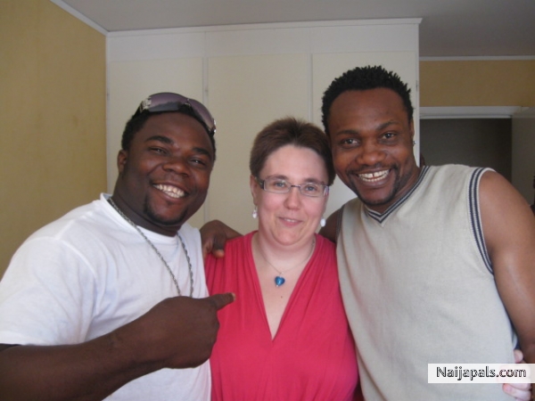Me,Dickson with his girlfriend Camilla - click for next photo