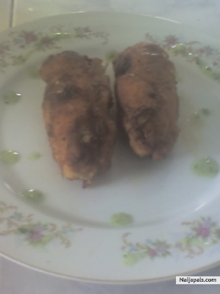 MY HOME MADE STUFFED CHICKEN BREAST - click for next photo