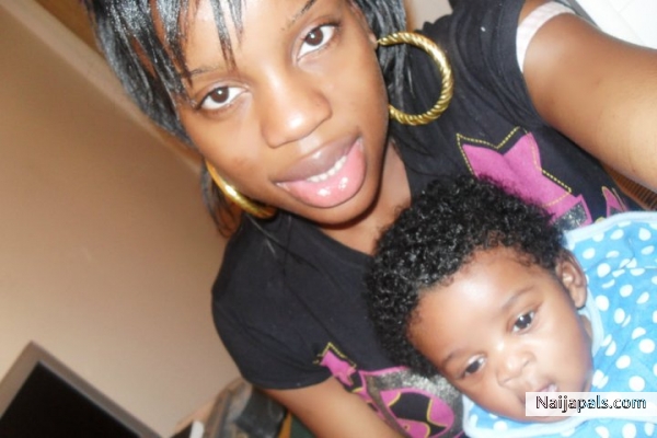 Me and first son - click for next photo