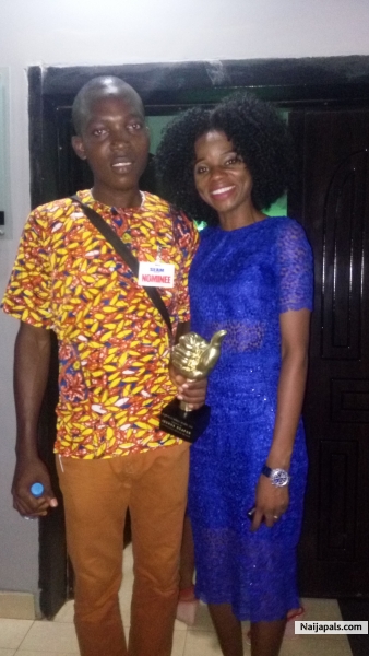 Izunna Okafor wins the SLAM Hero Youth Award/ The Innovative Youth of The Year 2016 - click for next photo