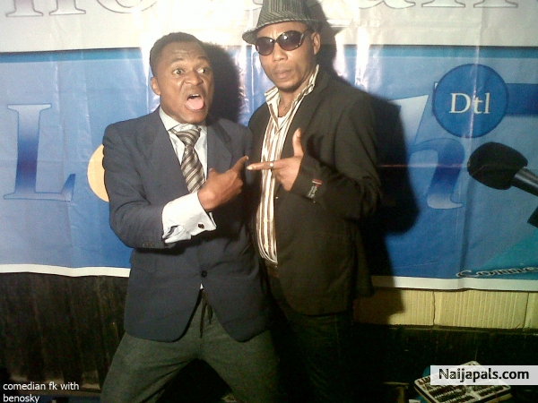 comedian fk with benosky 7 - click for next photo