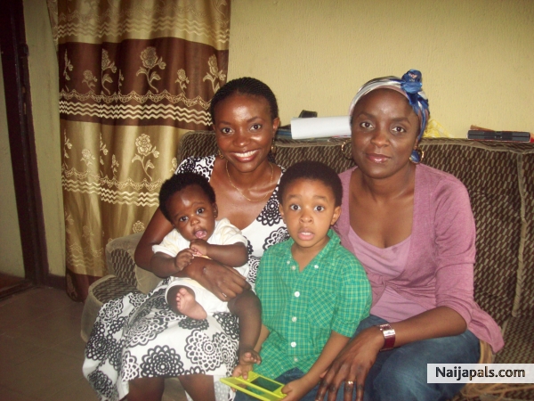my sis n her kids - click for next photo
