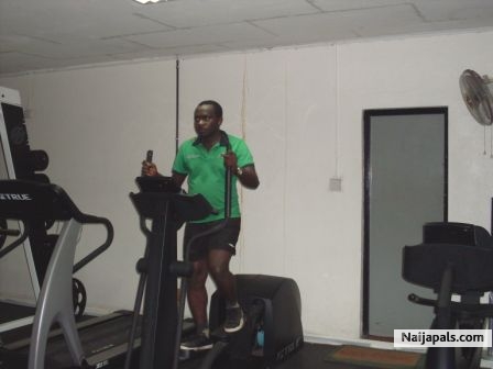 keeping fit today - click for next photo