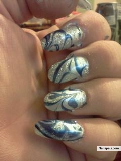 another set of nails I designed - click for next photo