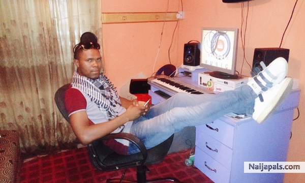 In the studio - click for next photo